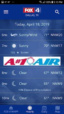 FOX 4 Dallas-Fort Worth: Weather screenshot-app
