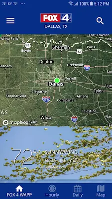 FOX 4 Dallas-Fort Worth: Weather screenshot-app
