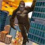 Monster Kaiju Godzilla vs Kong City Destruction 3D screenshot-app