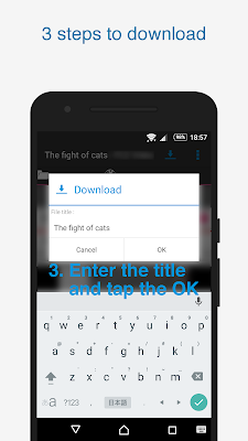 Nukabira - Video Downloader screenshot-app