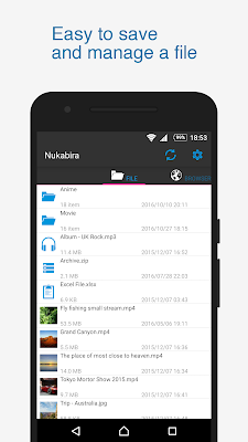 Nukabira - Video Downloader screenshot-app