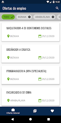 LanbideApp Cursos y Empleo screenshot-app
