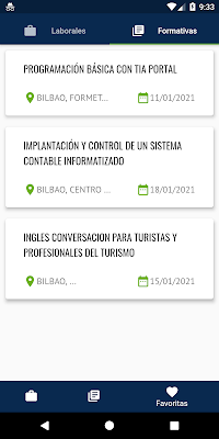 LanbideApp Cursos y Empleo screenshot-app