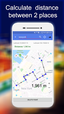 Distance And Area Measurement screenshot-app