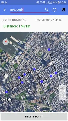 Distance And Area Measurement screenshot-app
