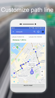 Distance And Area Measurement screenshot-app