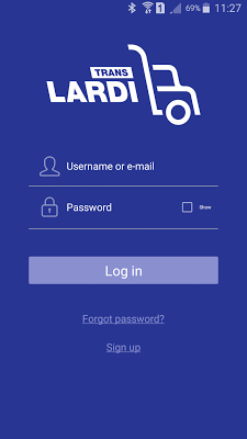 Lardi-Trans screenshot-app