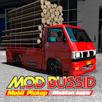 Mod Bussid Mobil Pickup Muatan Kayu screenshot-app