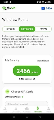 LootUp screenshot-app