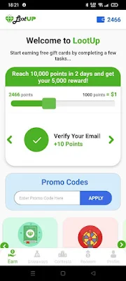 LootUp screenshot-app