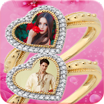 Lovely Ring Photo Frames screenshot-app