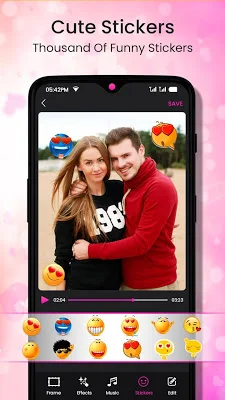 Love Video Maker With Music - Video Editor screenshot-app