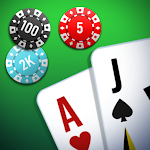 Blackjack 21 Casino Card Game screenshot-app