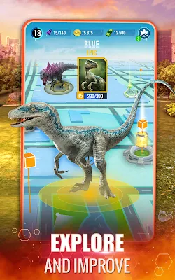 Jurassic World Alive screenshot-app