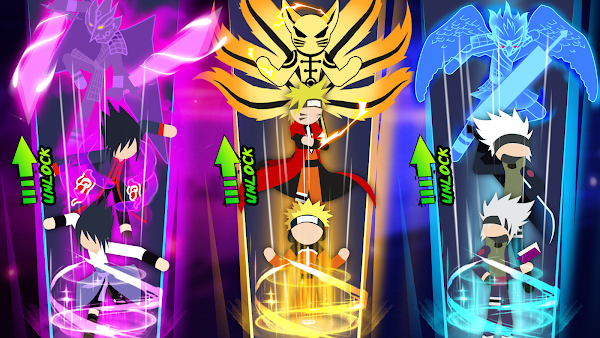 Stickman Ninja - 3v3 Battle Arena screenshot-app