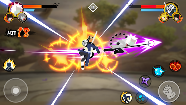 Stickman Ninja - 3v3 Battle Arena screenshot-app