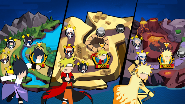Stickman Ninja - 3v3 Battle Arena screenshot-app