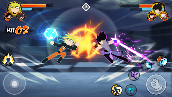 Stickman Ninja - 3v3 Battle Arena screenshot-app
