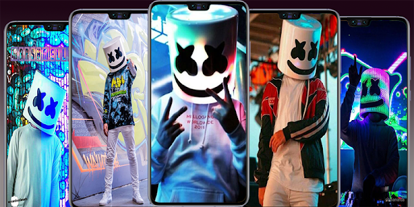 marshmello wallpaper screenshot-app