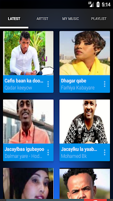 Masuul Somali music app (BY MAALMO) screenshot-app