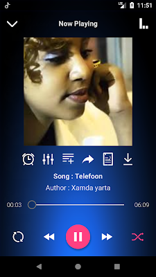 Masuul Somali music app (BY MAALMO) screenshot-app