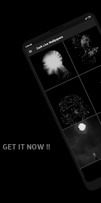 Dark Aesthetic Live Wallpaper screenshot-app