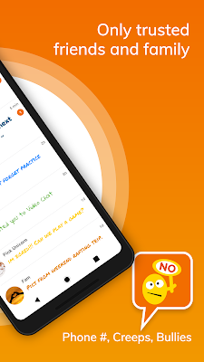 Stars Messenger. Safe Messenger Kids + Group Video screenshot-app