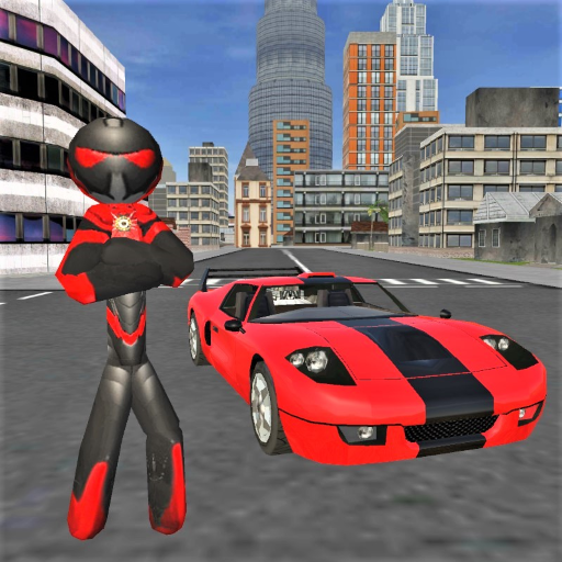 Stickman Rope Hero screenshot-app