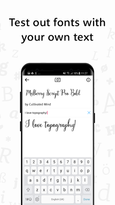 WhatTheFont screenshot-app