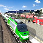 City Train Game 3d Train games screenshot-app