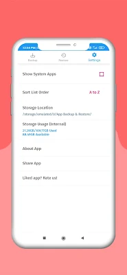 App Backup & Restore screenshot-app