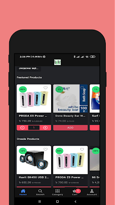 Royal Mart screenshot-app