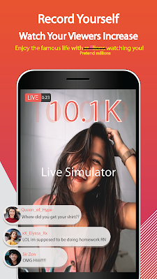 Livestream Simulator - Vlogger Video Life screenshot-app