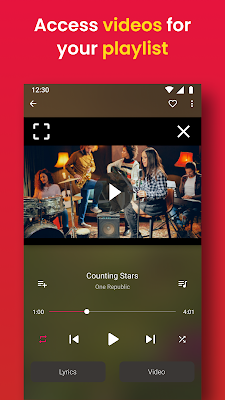 Music Player - Audify Player screenshot-app