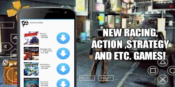 PSP Game Store ( Psp Iso Game Files Downloads) screenshot-app