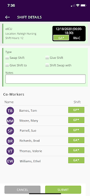 ShiftWizard screenshot-app