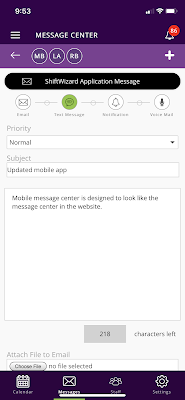 ShiftWizard screenshot-app