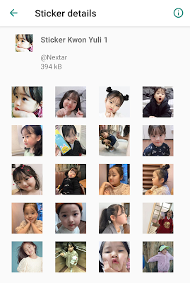 Stiker Lucu Kwon Yuli - WAStickerApps screenshot-app
