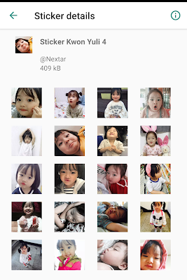 Stiker Lucu Kwon Yuli - WAStickerApps screenshot-app