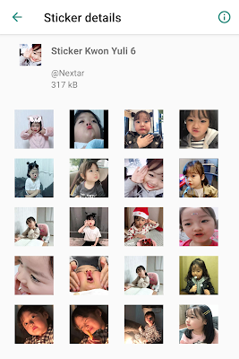 Stiker Lucu Kwon Yuli - WAStickerApps screenshot-app