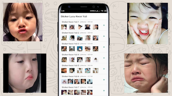 Stiker Lucu Kwon Yuli - WAStickerApps screenshot-app