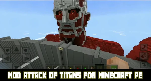 Attack On Titans Mod Minecraft screenshot-app