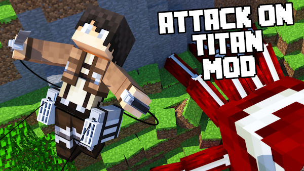 Attack On Titans Mod Minecraft screenshot-app