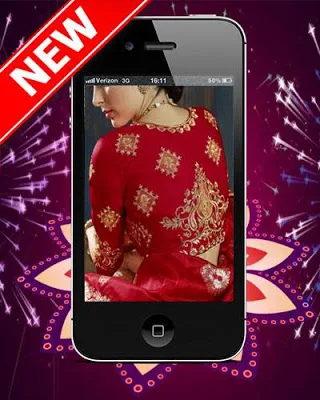 Blouse Back Neck Designs Free Download screenshot-app
