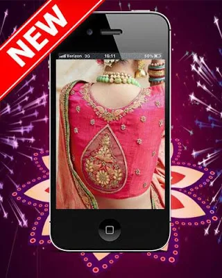 Blouse Back Neck Designs Free Download screenshot-app