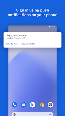 Okta Verify screenshot-app