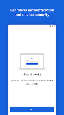 Okta Verify screenshot-app