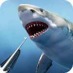 Shark Hunter Spearfishing Game screenshot-app