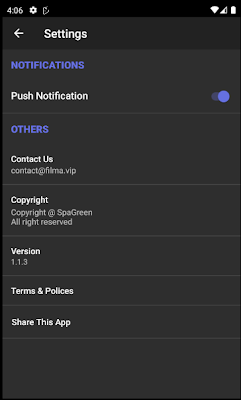 Filma HD screenshot-app