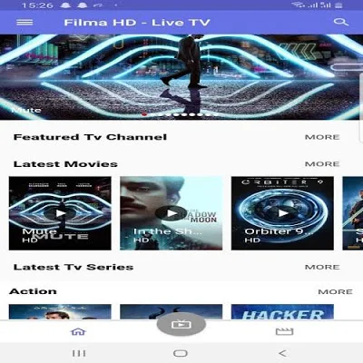 Filma HD screenshot-app